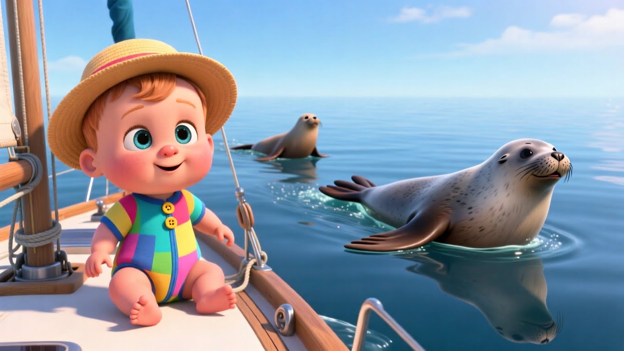 San Diego Harbor Show 🚤🌊 Fun Boat & Harbor Song for Kids | Toddler Learning Rhyme