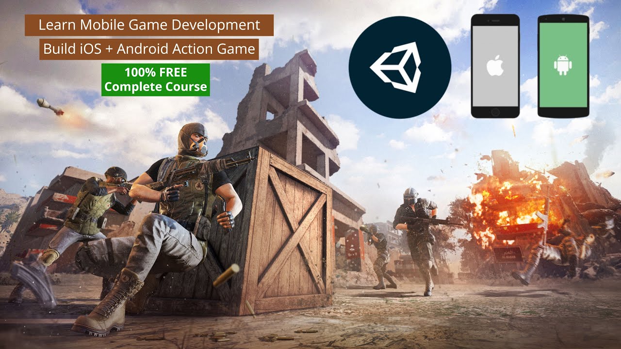 iOS Android Game Development Tutorial | Unity3d Mobile Game | COD Third ...