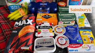 What Did We Get In Sainsburys This Week? Uk Family Grocery Haul 8Th Of August