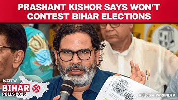 Bihar Elections 2025 | Prashant Kishor Says Won