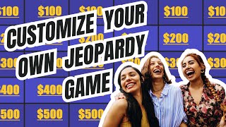 How To Edit and Customize Jeopardy Power Point Game: Tutorial