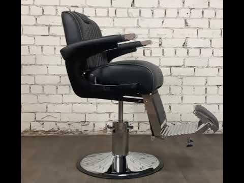 Парикмахерское кресло для барбершопа «Дэвид» - YouTube