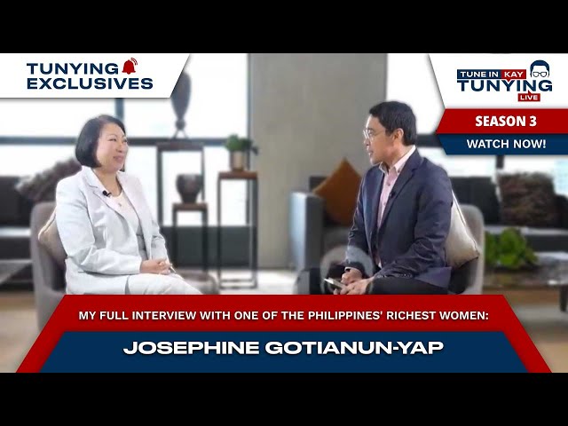 My full interview with one of the Philippines' richest women: Josephine Gotianun-Yap class=