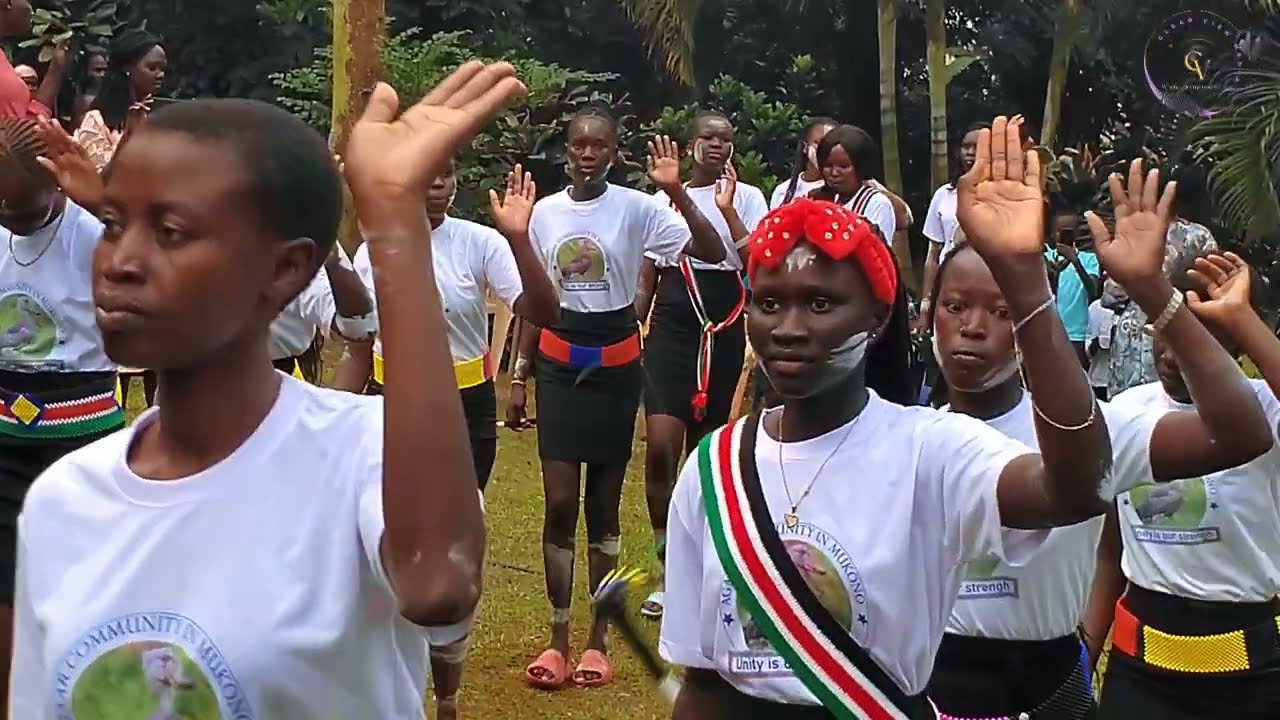 Agaar Madong in Mukono uganda celebrating the New Year 2024