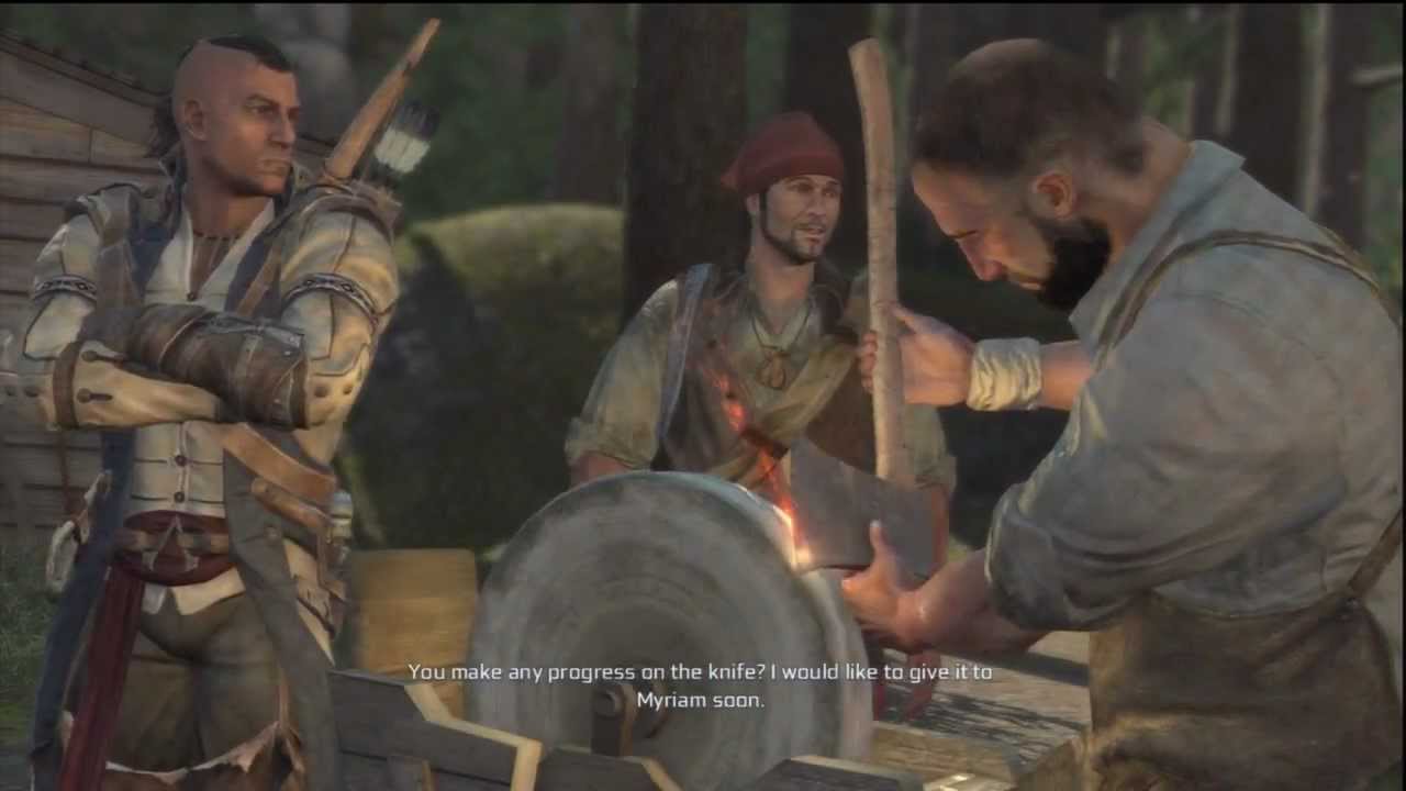 Assassin's Creed 3 Homestead Missions and runing around Homestead in