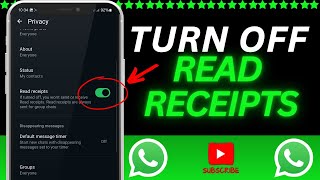 How To Turn Off Read Receipts WhatsApp | Quick Guide 2025