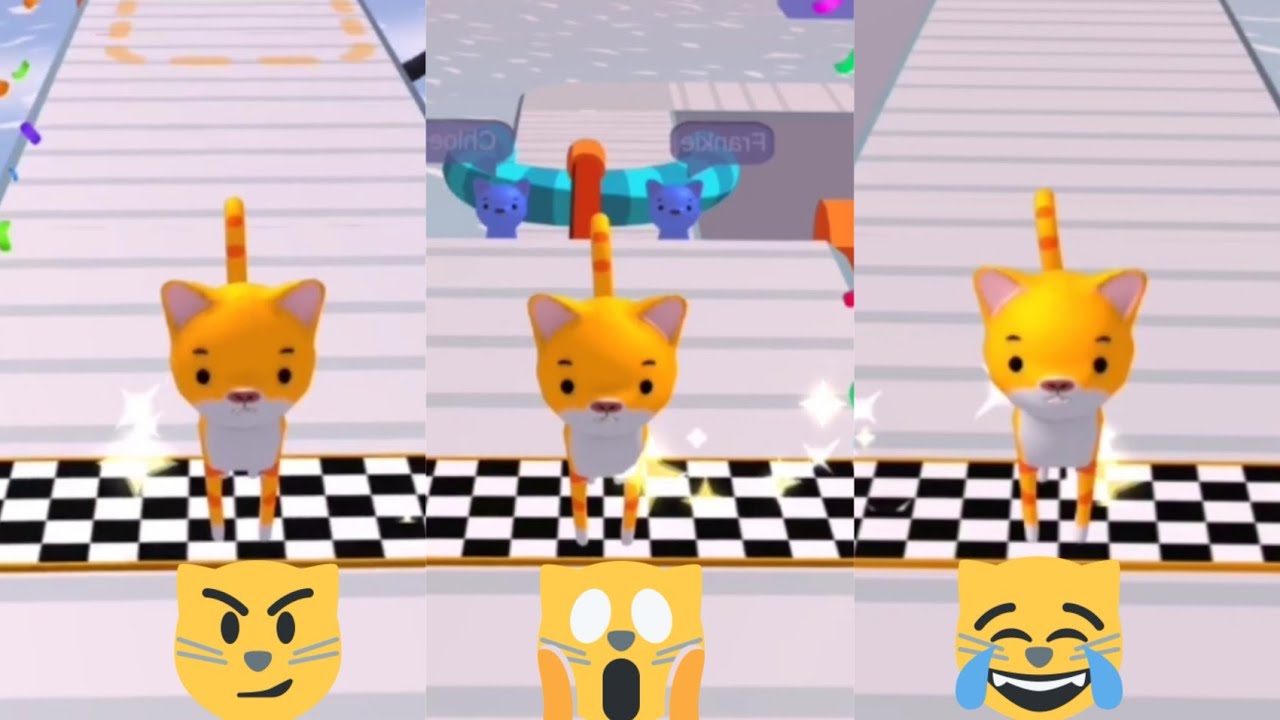 Cat Run 3D gameplay walkthrough | All levels | cats Funny | New update ...