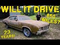 BARNFIND OLDS - Will it Drive 850 MILES After 23 Years ABANDONED??