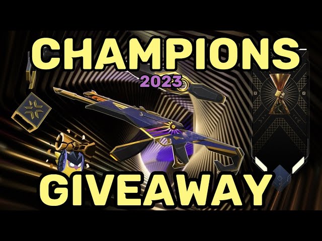Prime Gaming offering giveaways for Valorant Champions 2023