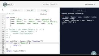 javascript tutorial filter function