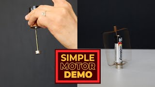 Simple Motor Demonstration