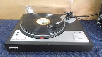 Toca -discos Gradiente modelo DD1  system one  , teste,