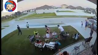 Une séance feu d'artifice qui tourne mal