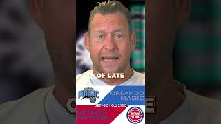 The Magic took game one in Detroit... What will happen tonight?! 🏀