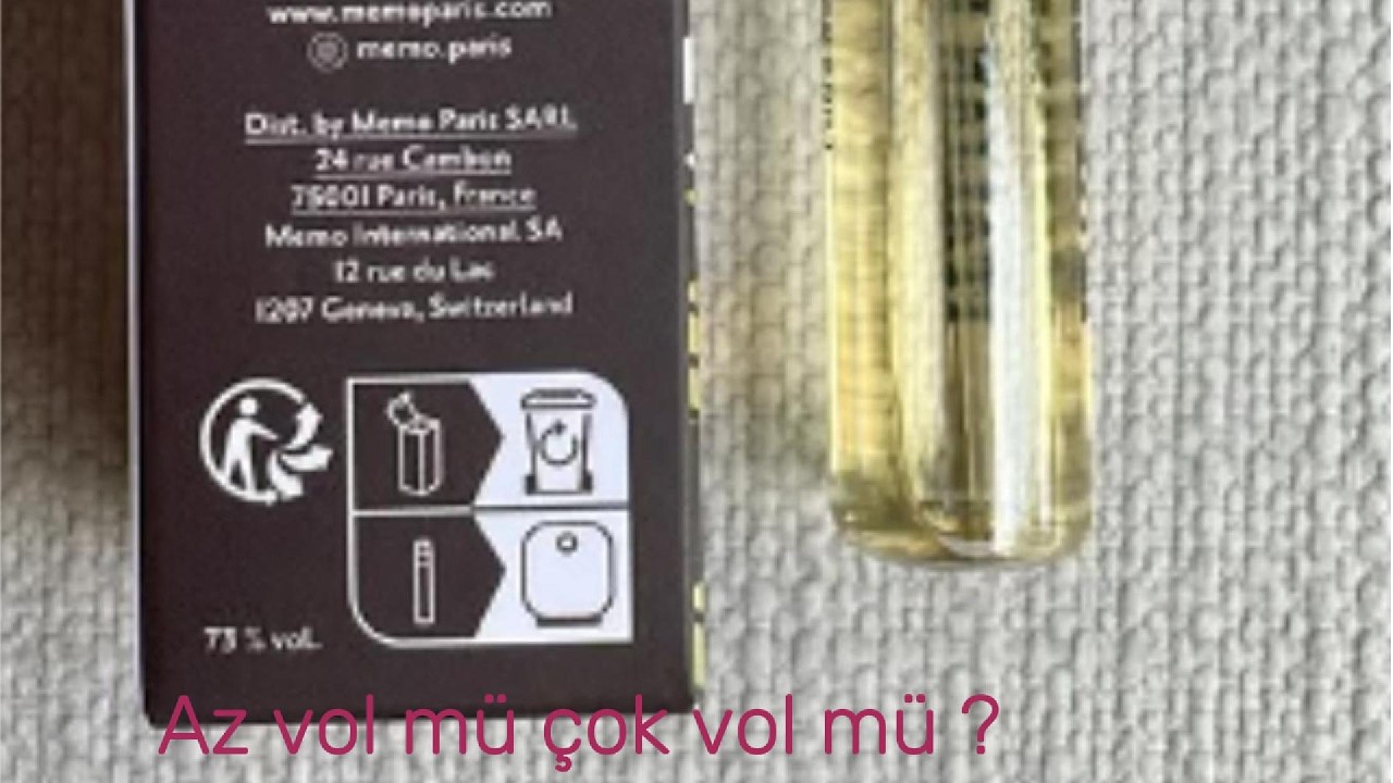 Parfmlerdeki vol%( volume)' n anlam ve nemi nedir?