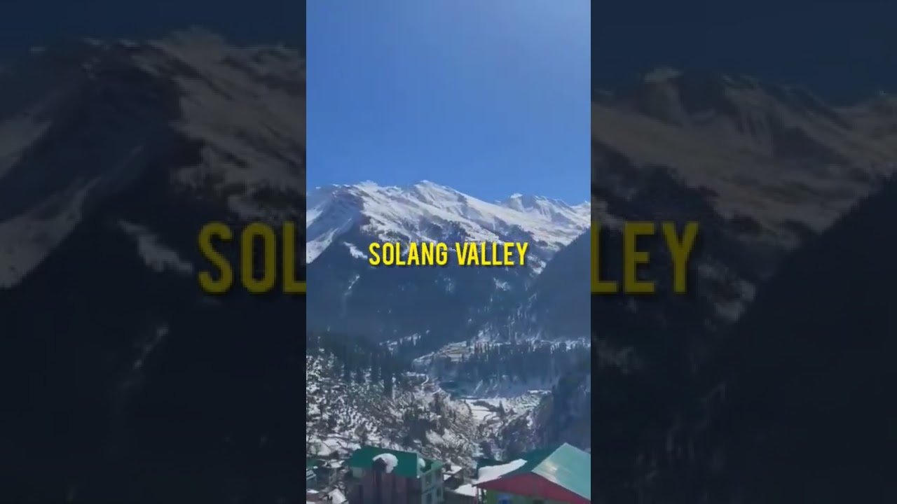 Solang Valley #Shorts | Himachal Tourist Places | Places to visit in Manali Solang Valley #Shorts | Himachal Tourist Places | Places to visit in Manali
