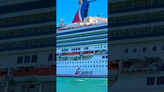 Carnival Sunrise Departs PortMiami 🛳️ #dream #cruise #travel #vacation