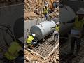 underground petrol pump ⛽ 😱.#Underground #PetrolPump #Construction #Engineering #Satisfying#short