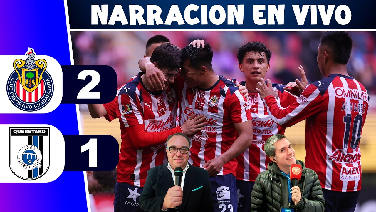 ¡REBAÑO INVICTO! CHIVAS 2 QUERETARO 1⚽ LIGA MX - PARTIDO SIMULADO - REY DEPORTIVO