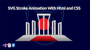 SVG line drawing animation | SVG Stroke Animation With Html and CSS