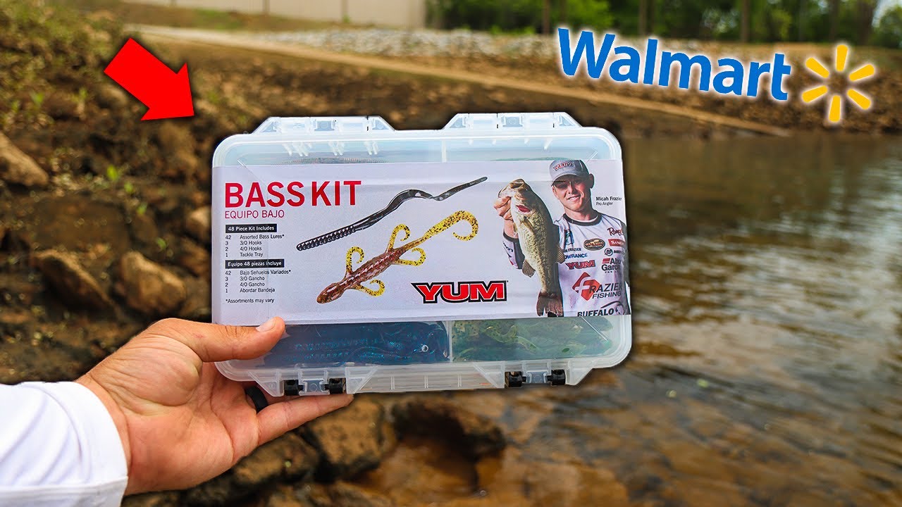 $10 WALMART Budget Fishing Kit CHALLENGE (Surprising!) 