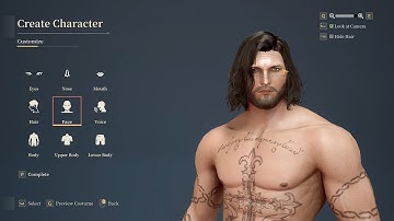 ►Bless Unleashed◄  Male Human Crusader in depth Character Customization