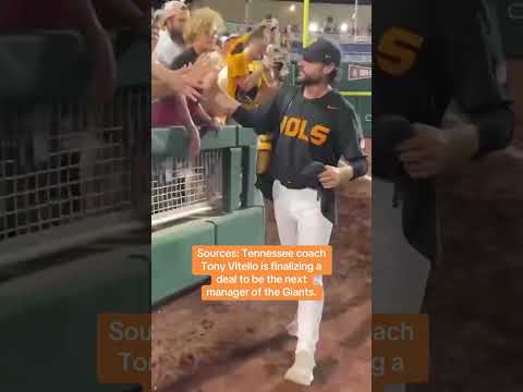 Vitello to become 1st manager ever to jump from college to MLB without any pro baseball experience‼️