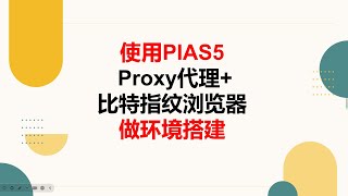 2024-使用PIA S5 Proxy ADS指纹浏览器做环境搭建