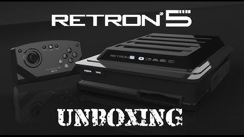 Retron 5 Console System Unboxing and Game Demo