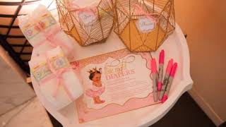 Pink and Gold Tutu Baby Shower Inspiration