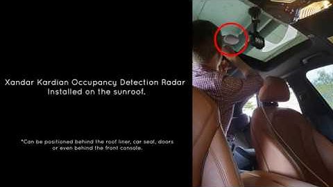 Xandar Kardian - CPD (In vehicle Child Presence Detection System) Demo