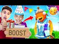 Win A Game Of Fortnite For Birthday Gifts! Surprising Brother For His Birthday!