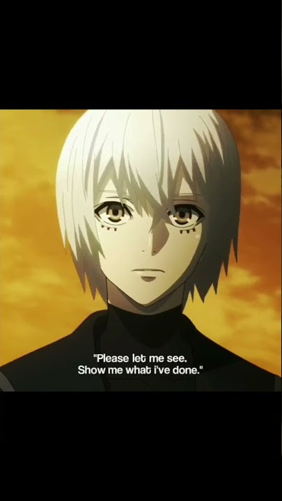 When Hide showed kaneki…#anime #shorts #toykoghoul