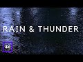 Sleep FAST with HEAVY RAIN and THUNDER on Road. Thunderstorm for Insomnia, Relax, Study 10 Hours