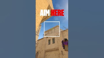 The fastest way to smoke Stairs and Jungle on Mirage 🔥 #MOUZ #VAMOUZ #cs2tricks