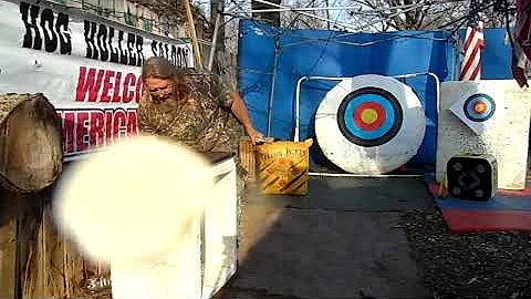 Epic Fail In Archery~Penny and Jenny Anything Sharp