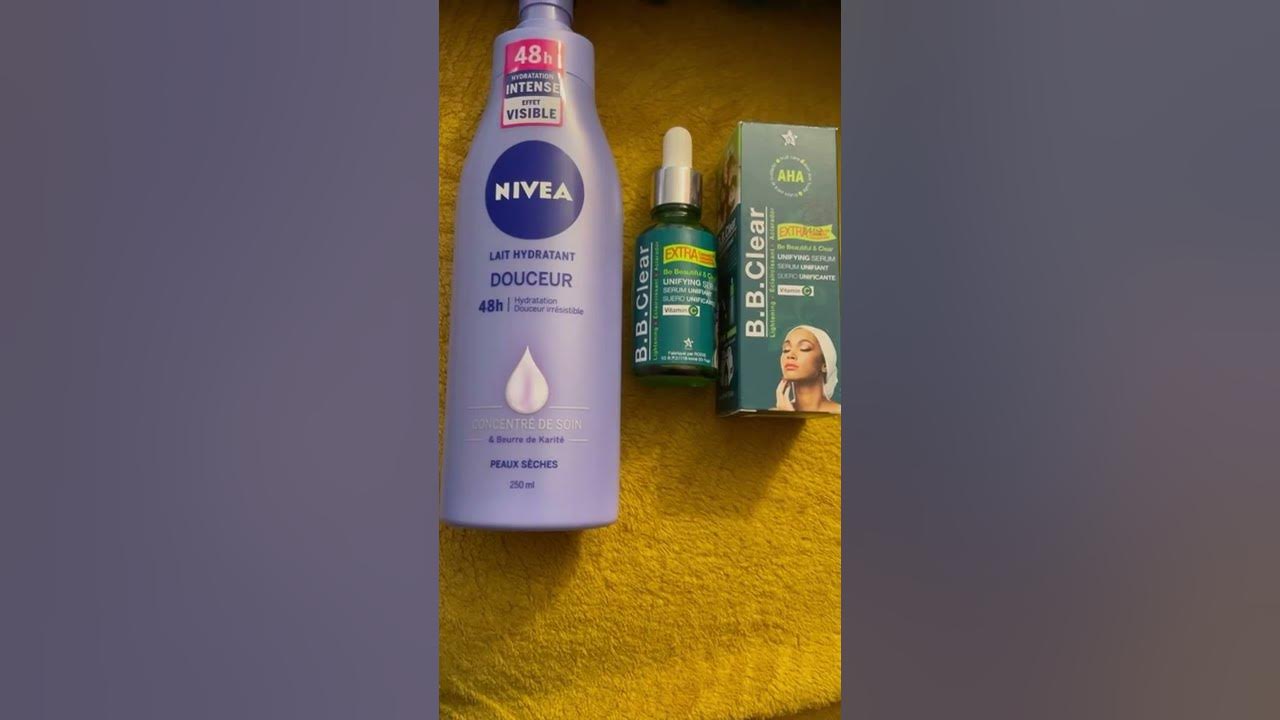 NIVEA mélange éclaircissant / Joli teint caramel 🥰 YouTube