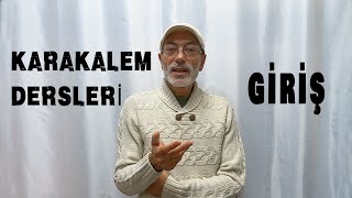 Karakalem Eğitim Serisi Tanıtım ve Açılış