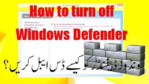 How to turn off Windows Defender in Windows 8.1 | Disable windows Defender in win 8.1