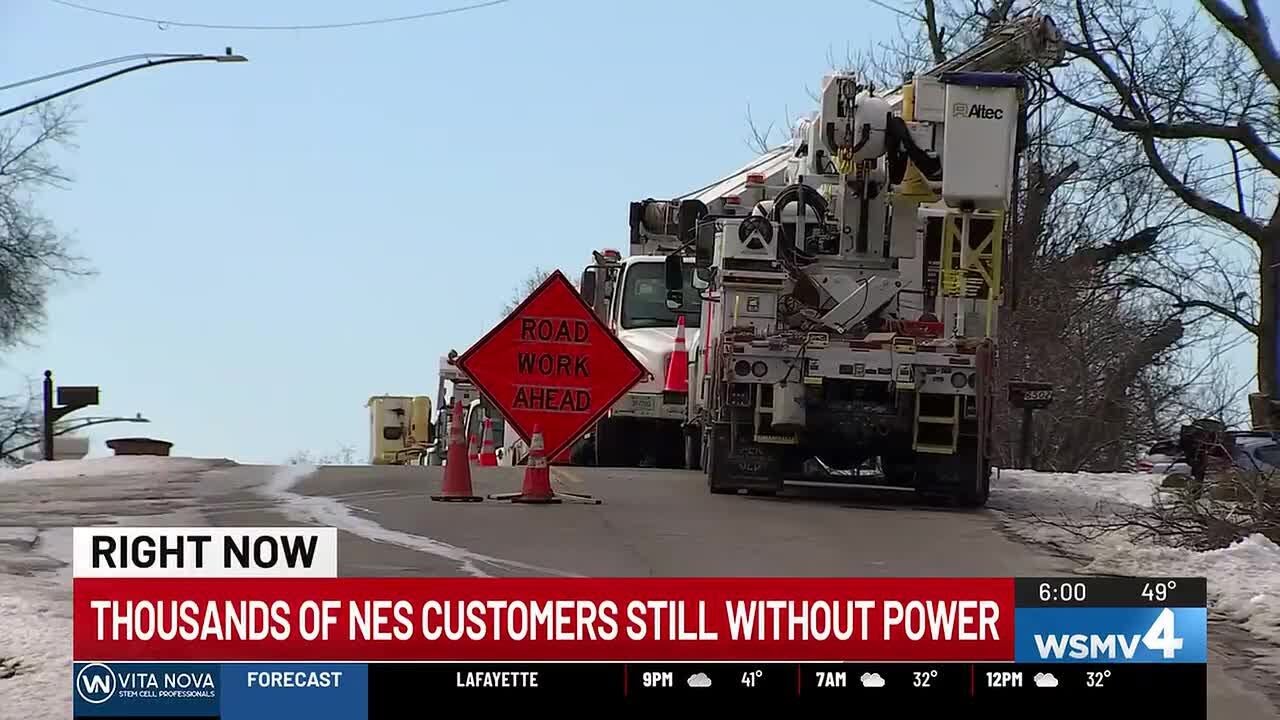 Thousands of NES customers still without power - YouTube