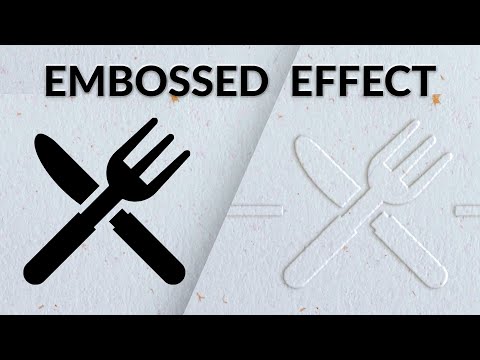 How to Add an Embossed Effect to Text & Logos in Photoshop