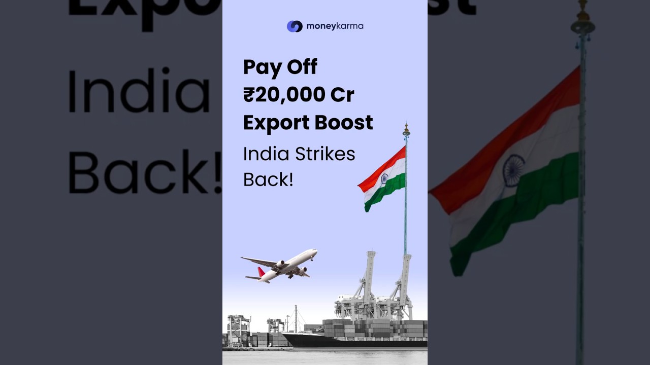 ₹20,000 Cr Export Boost 🚀 | India Strikes Back!