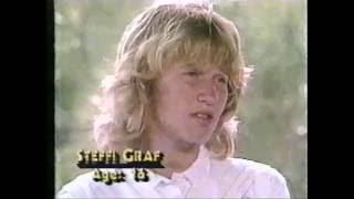 1986 Hilton Head Final Steffi Graf vs Chris Evert Part 1
