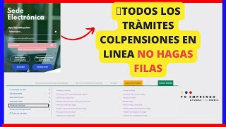 👉All Colpensiones procedures online without waiting in lines👉 screenshot 4