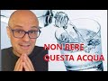 NON BEVETE QUESTA ACQUA in bottiglia acqua