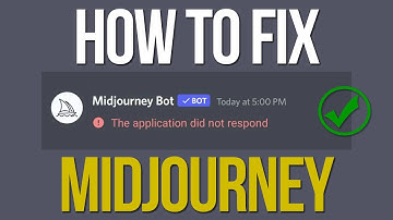 How to "Fix the Application Did Not Respond" Midjourney