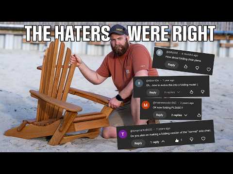 Thumbnail for The Haters were Right (about my Adirondack Chair)