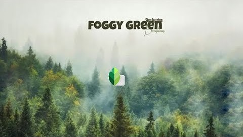 Snapseed Foggy Green Effect | Misty Forest Editing Tutorial 🌲📸