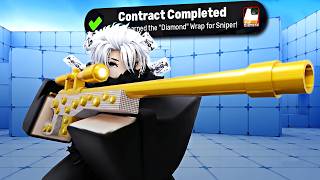 I FINALLY GOT THE DIAMOND WRAP ON MY SNIPER!! - ROBLOX RIVALS