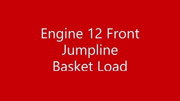 FDST E12 Front Jump-line Basket Load